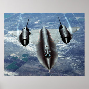 SR-71A Lockheed Poster