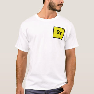 Sr - Sarod Musik Chemie Periodensystem Symbol T-Shirt