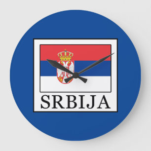 Srbija Große Wanduhr