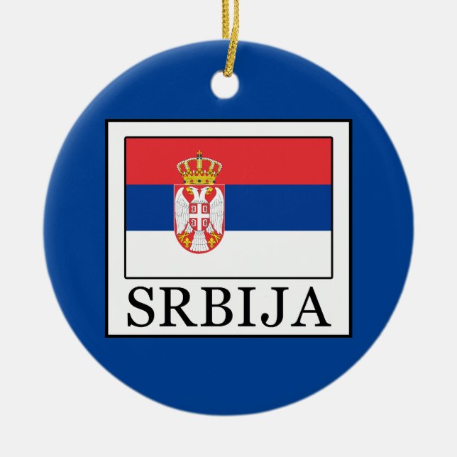Srbija Keramikornament (Vorne)