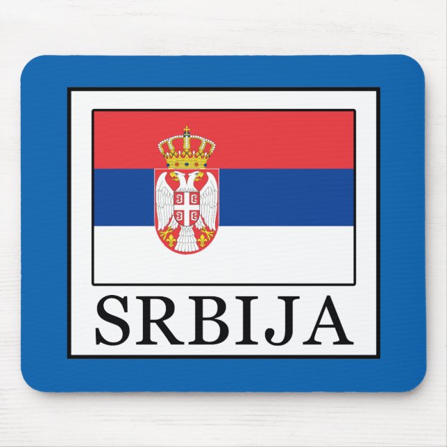 Srbija Mousepad (Vorne)