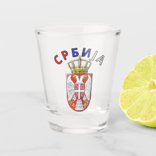 Srbija Rakija Schnapsglas