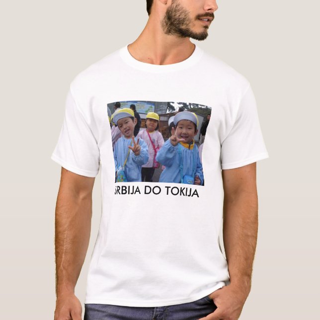 Srbija u Japanu, SRBIJA TUN TOKIJA T-Shirt (Vorderseite)