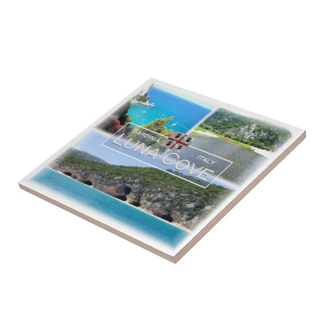 SRD031 LUNA COVE, Mosaik, Sardinien, Fliese (Seite)