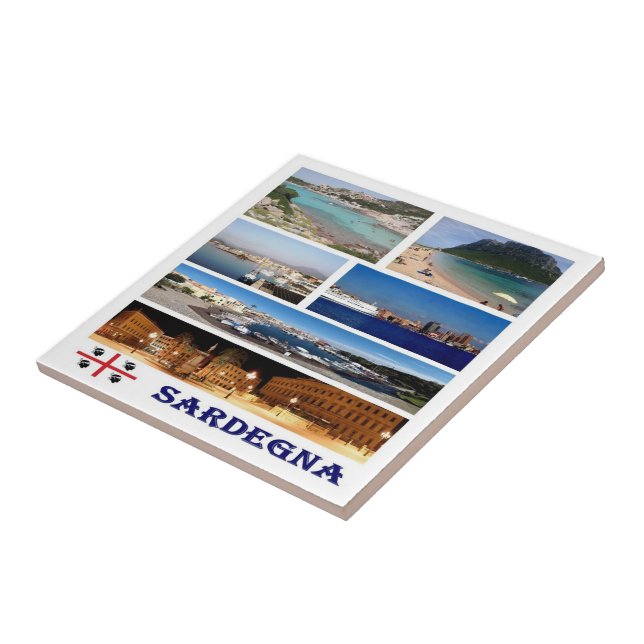 SRD042 SARDINIA, Mosaik, Italien, Fliese (Seite)