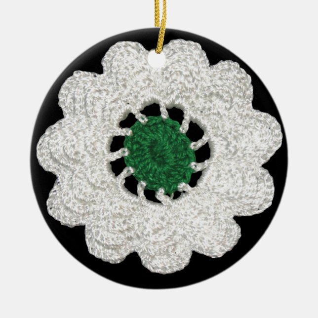 Srebrenica cvijet keramik ornament (Vorne)