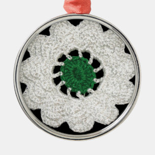 Srebrenica cvijet ornament aus metall