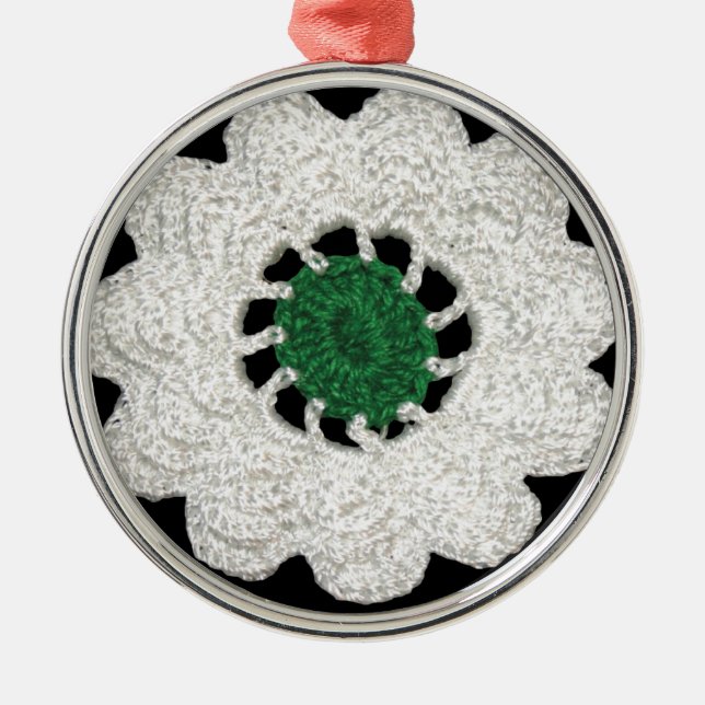 Srebrenica cvijet ornament aus metall (Vorne)