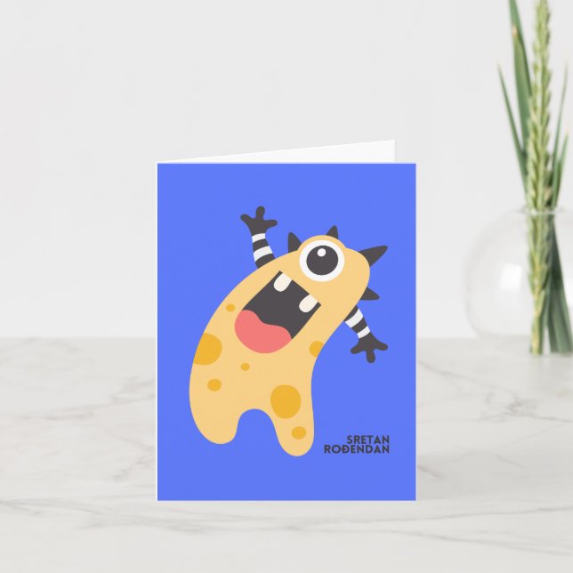 Sretan rođendan, Kroatisch Happy Birthday, Karte (Vorderseite)