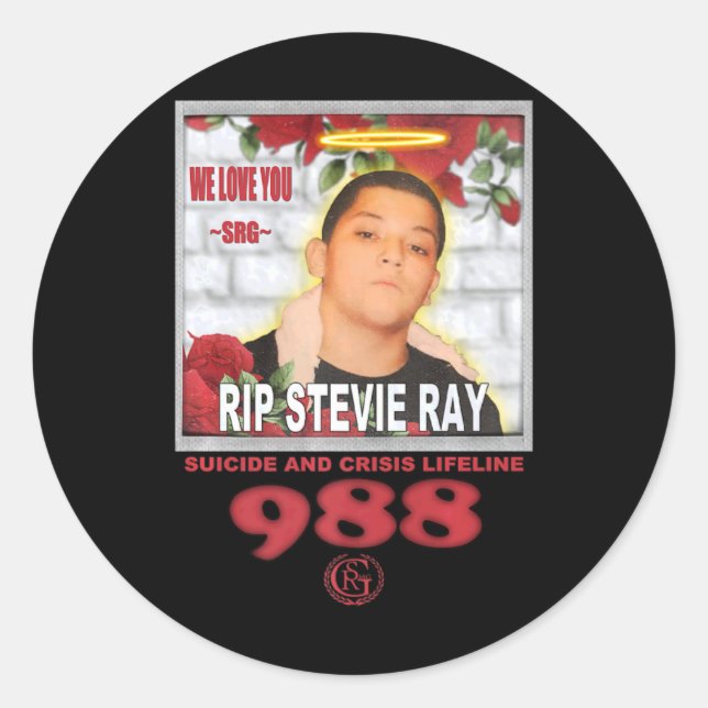 Srg 988  runder aufkleber (Vorderseite)