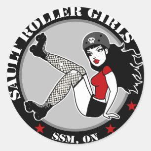SRG-LOGO-Aufkleber Runder Aufkleber