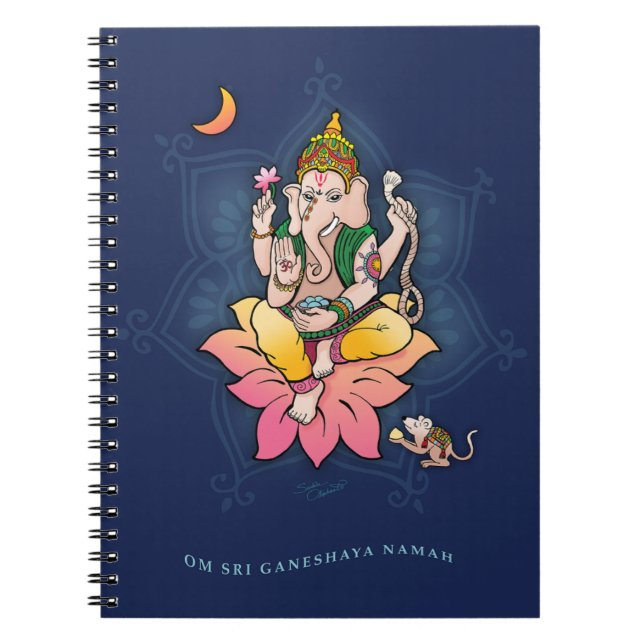 Sri Ganesha Notizblock (Vorderseite)
