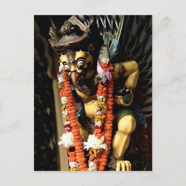 Sri Garuda Postkarte (Vorderseite)