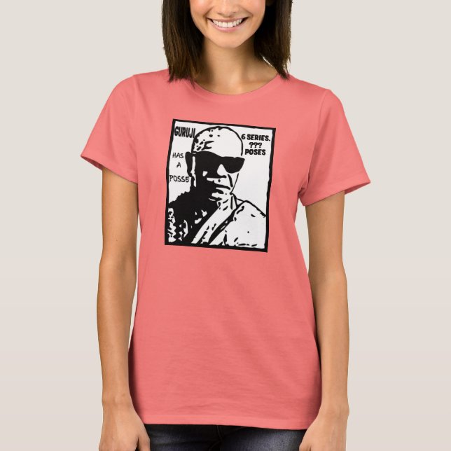 Sri K. Pattabhi Jois Ladys Shirt, Opaque Bkgd T-Shirt (Vorderseite)