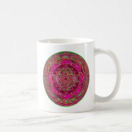 Sri Lakshmi Yantra Mandala Kaffeetasse