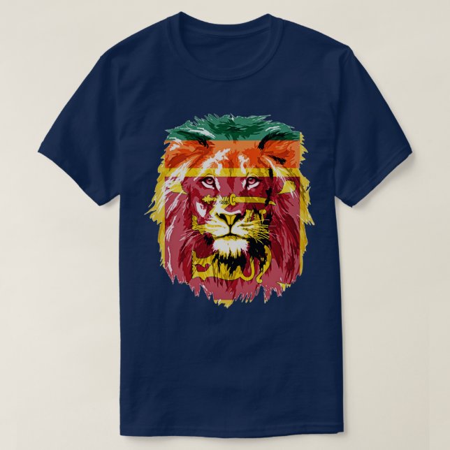 sri lanka 2 T-Shirt (Design vorne)