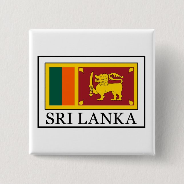 Sri Lanka Button (Vorderseite)