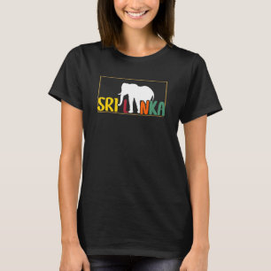 Sri Lanka Elephant Vacation Summer Travel Sri La T-Shirt