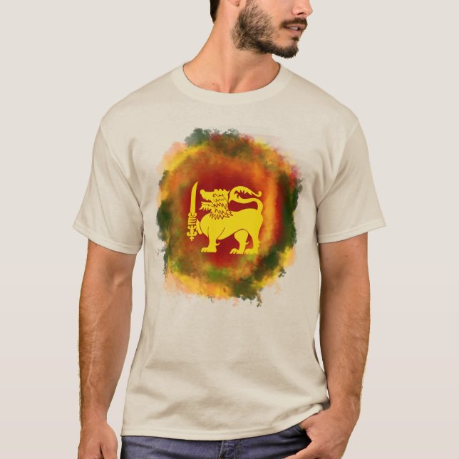SRI LANKA FLAG GIFT COLLECTION - T-Shirt (Vorderseite)