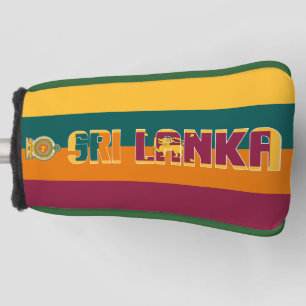 Sri Lanka Flag Gorgetic Patriotic Golf Headcover
