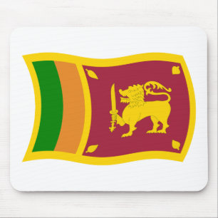 Sri Lanka Flag Mauspad