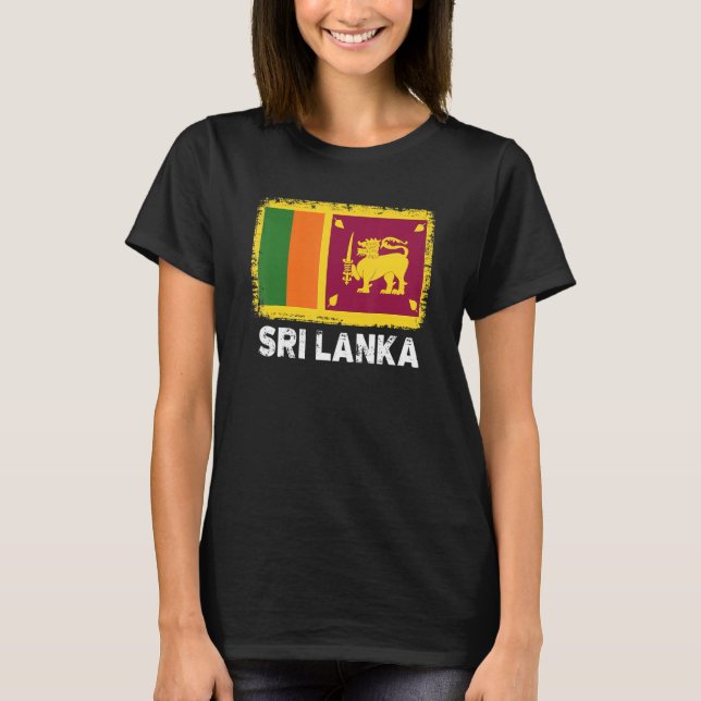Sri Lanka Flag   Support Sri Lankan People Women M T-Shirt (Vorderseite)