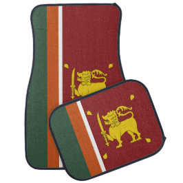 Sri Lanka-Flagge Autofußmatte