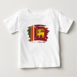 Sri Lanka-Flagge Baby T-shirt