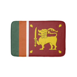 Sri Lanka-Flagge Badematte