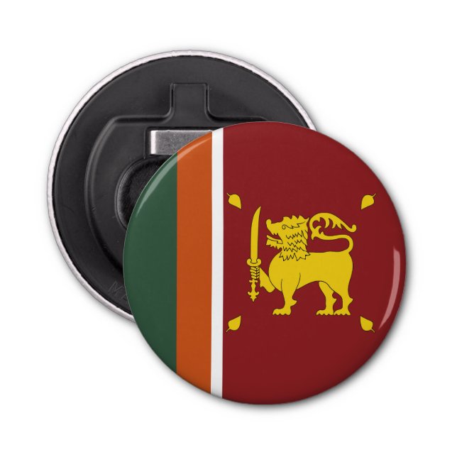 Sri Lanka-Flagge Flaschenöffner (Vorderseite)
