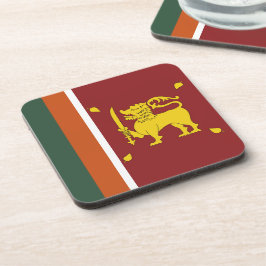 Sri Lanka-Flagge Getränkeuntersetzer