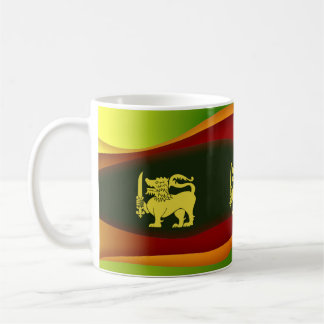 Sri Lanka-Flagge Kaffeetasse