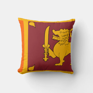 Sri Lanka-Flagge Kissen
