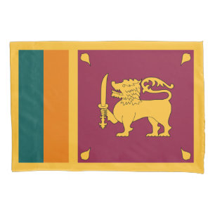 Sri Lanka-Flagge Kissenbezug