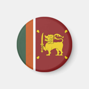 Sri Lanka-Flagge Magnet