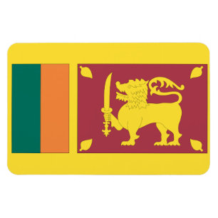 Sri Lanka Flagge Magnet