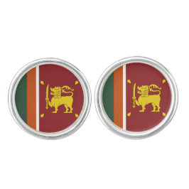 Sri Lanka-Flagge Manschetten Knöpfe