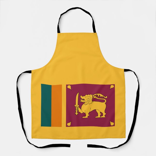 Sri Lanka-Flagge Schürze (Vorderseite)