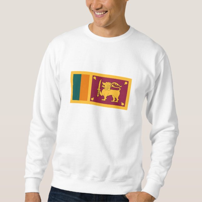 Sri Lanka-Flagge Sweatshirt (Vorderseite)