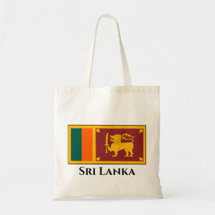 Sri Lanka-Flagge Tragetasche
