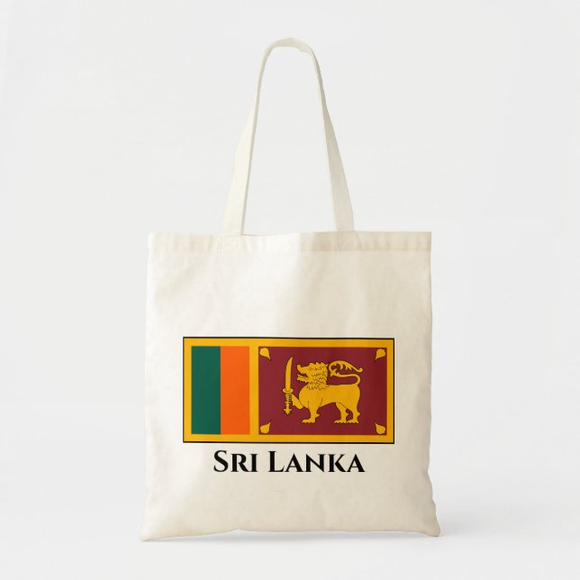 Sri Lanka-Flagge Tragetasche (Vorne)