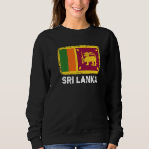 Sri Lanka-Flagge Unterstützen Sie die sri-lankisch Sweatshirt