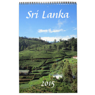 Sri Lanka Fotografie 2015 Kalender