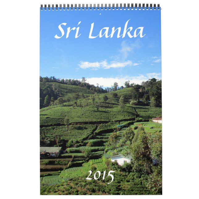 Sri Lanka Fotografie 2015 Kalender (Titelbild)