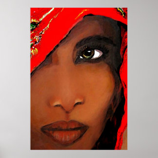 Sri-Lanka-Frau Poster