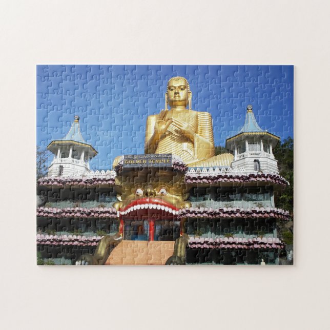 Sri Lanka Golden Temple. Puzzle (Horizontal)