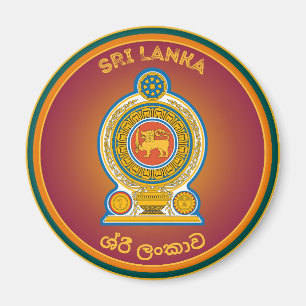 Sri Lanka Heritage-Emblem Magnet