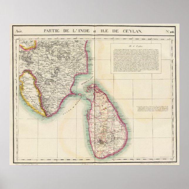 Sri Lanka, Indien 108 Poster (Vorne)
