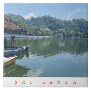 Sri Lanka Kandy See View Keramik Fliesen