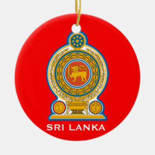 SRI LANKA * Keramik-Weihnachtsverzierung Keramik Ornament